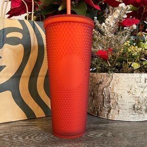 Starbucks Matte Red Studded 2021 Valentine Release